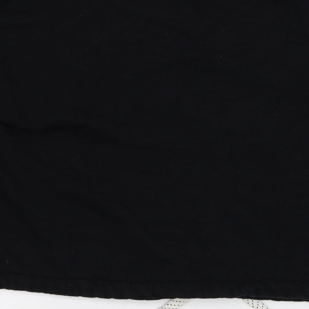 Marks and Spencer Girls Black Cotton Pullover Sweatshirt Size 12-13 Years Pullover - Future