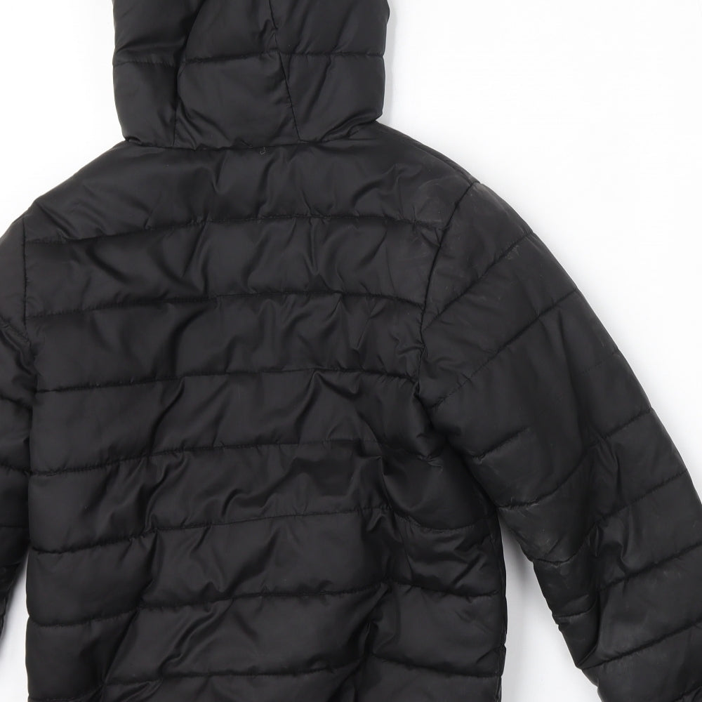 Sonneti Boys Black Puffer Jacket Jacket Size 8-9 Years Zip