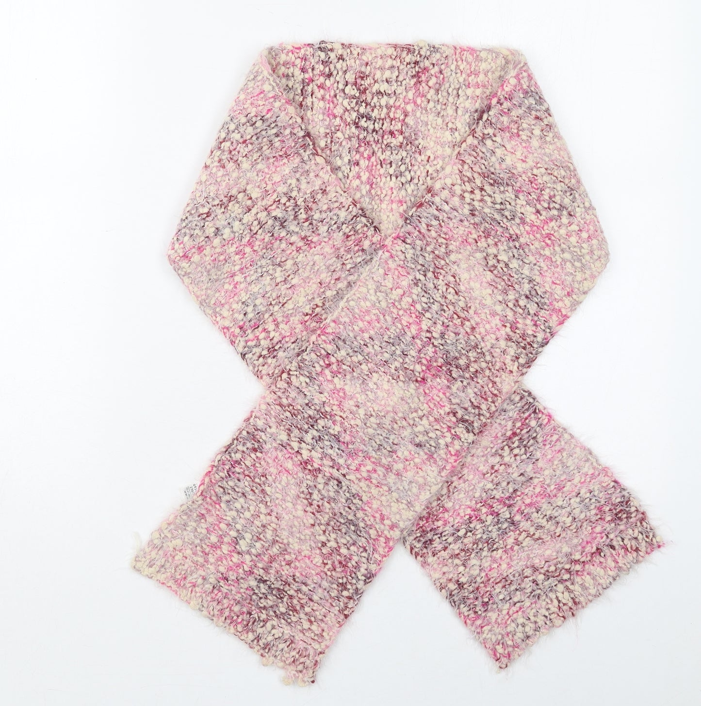 Marks and Spencer Womens Pink Polyester Scarf