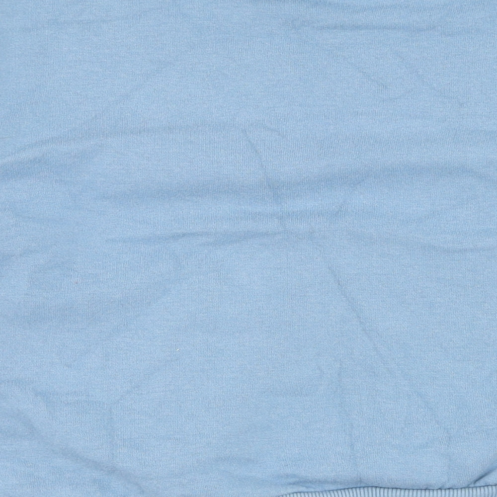 New Look Boys Blue Round Neck Polyester Pullover Jumper Size 9 Years Pullover - NYC Upper East Side