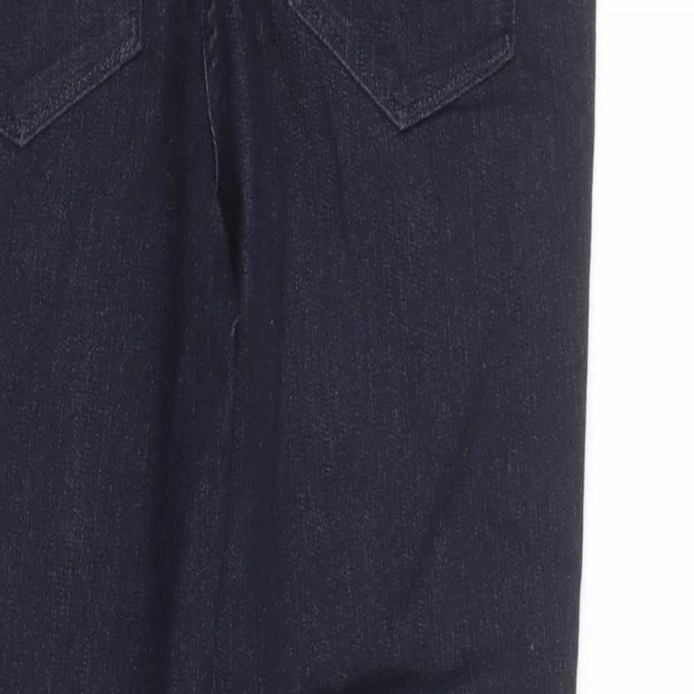 NEXT Womens Blue Cotton Jegging Jeans Size 10 L27 in Regular Button