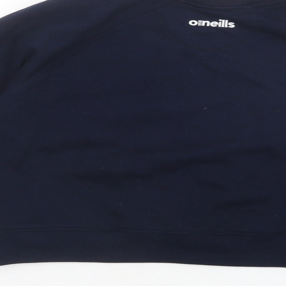 O'Neills Boys Blue Cotton Pullover Sweatshirt Size 10-11 Years Pullover