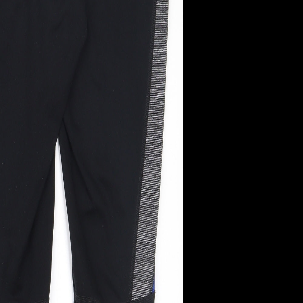 Dunnes Stores Womens Black Polyester Jogger Leggings Size 10 L22 in Regular Pullover