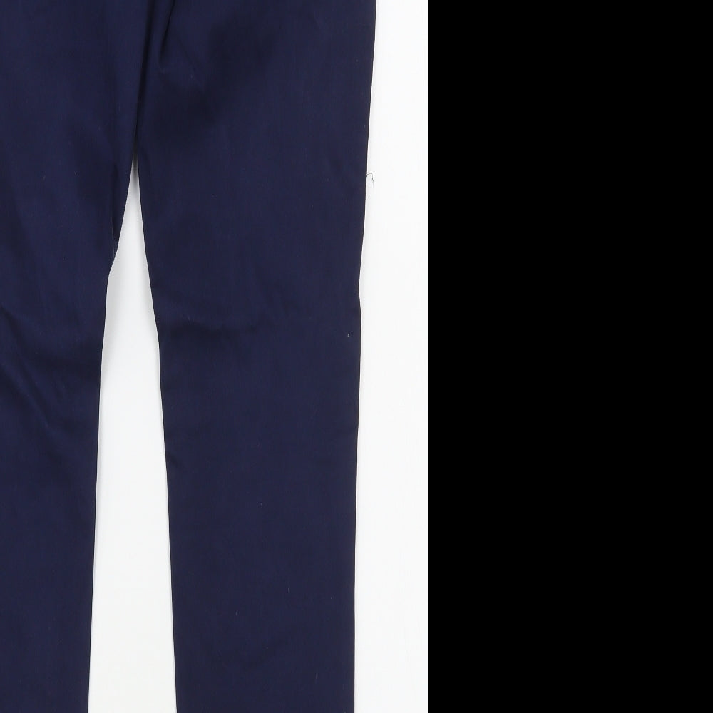 EDC Womens Blue Cotton Jegging Jeans Size 12 L29 in Regular Zip