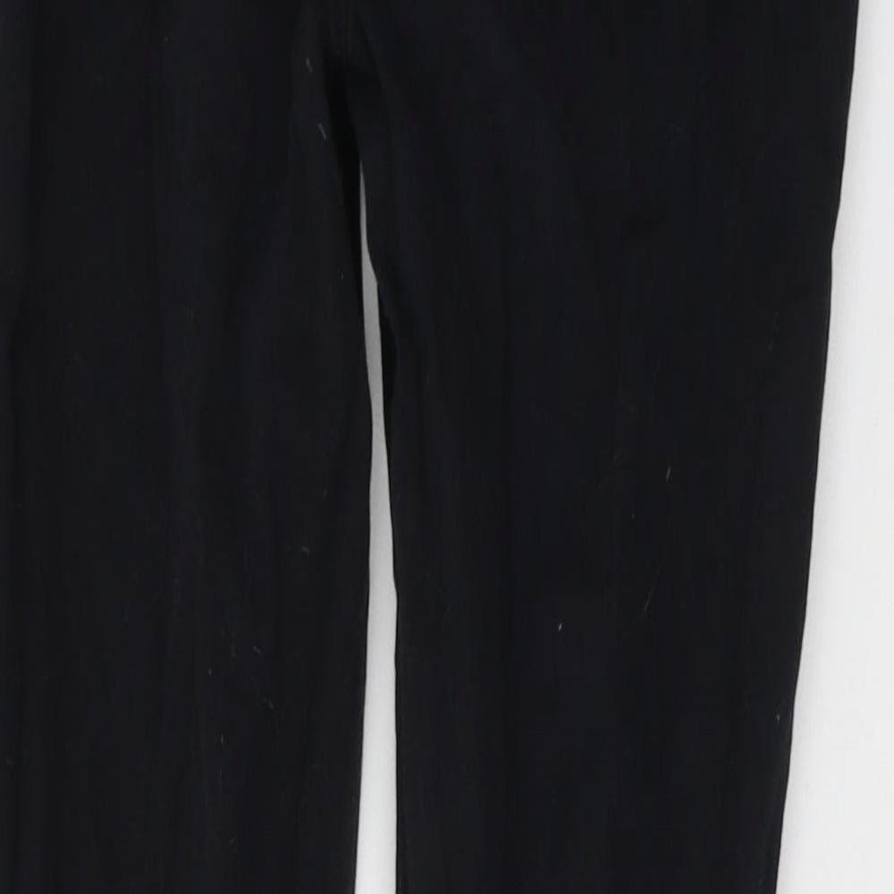 Preworn Womens Black Cotton Jegging Jeans Size 28 in L27 in Slim