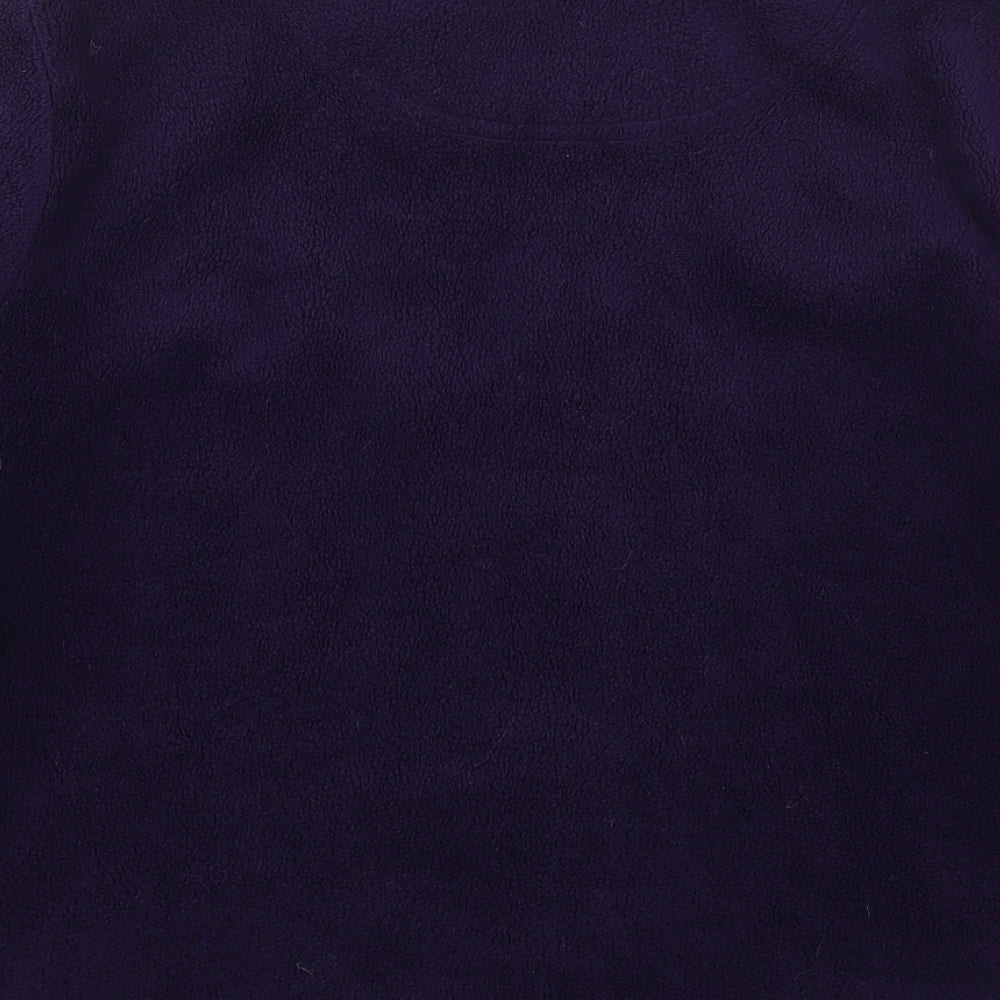 Active Womens Purple Jacket Size 14 Zip