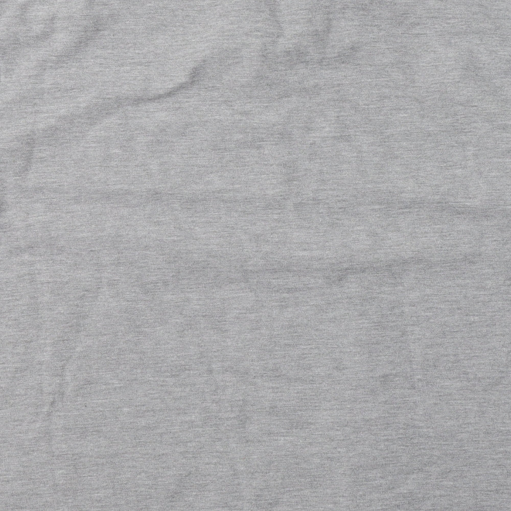 Primark Mens Grey Cotton Polo Size XL Collared Pullover