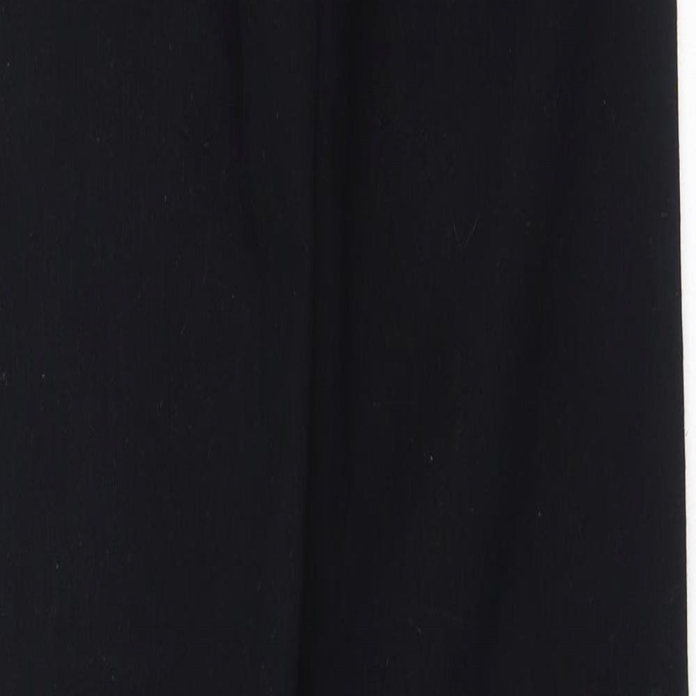 Nxd Womens Black Chlorofibre Straight Jeans Size 4 L32 in Regular