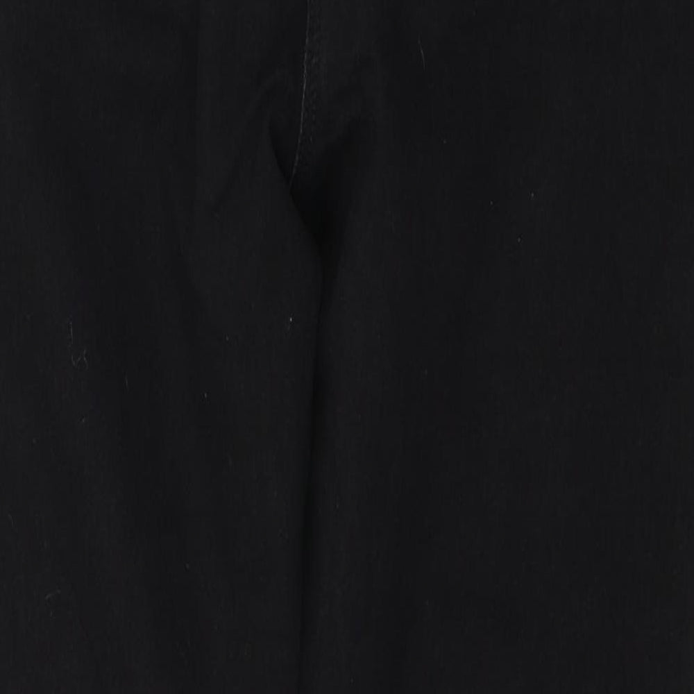 Studio Womens Black Cotton Jegging Jeans Size 12 L27 in Regular