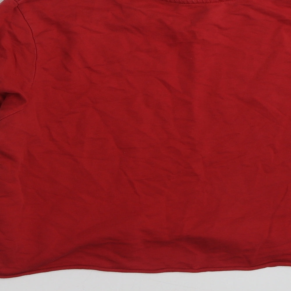Atmosphere Womens Red Striped 100% Cotton Pullover Sweatshirt Size 12 Pullover - NYC Loves Me...