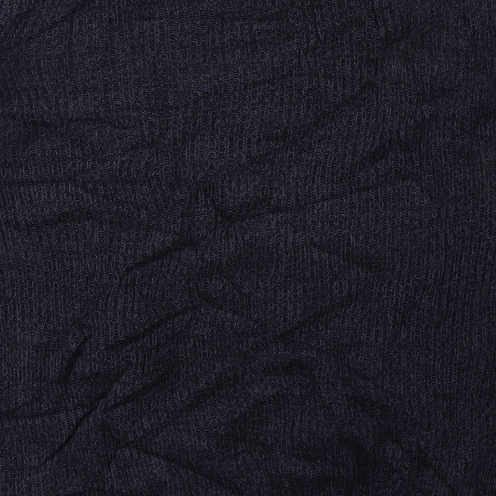 Casual Club Mens Blue Crew Neck Cotton Pullover Jumper Size M