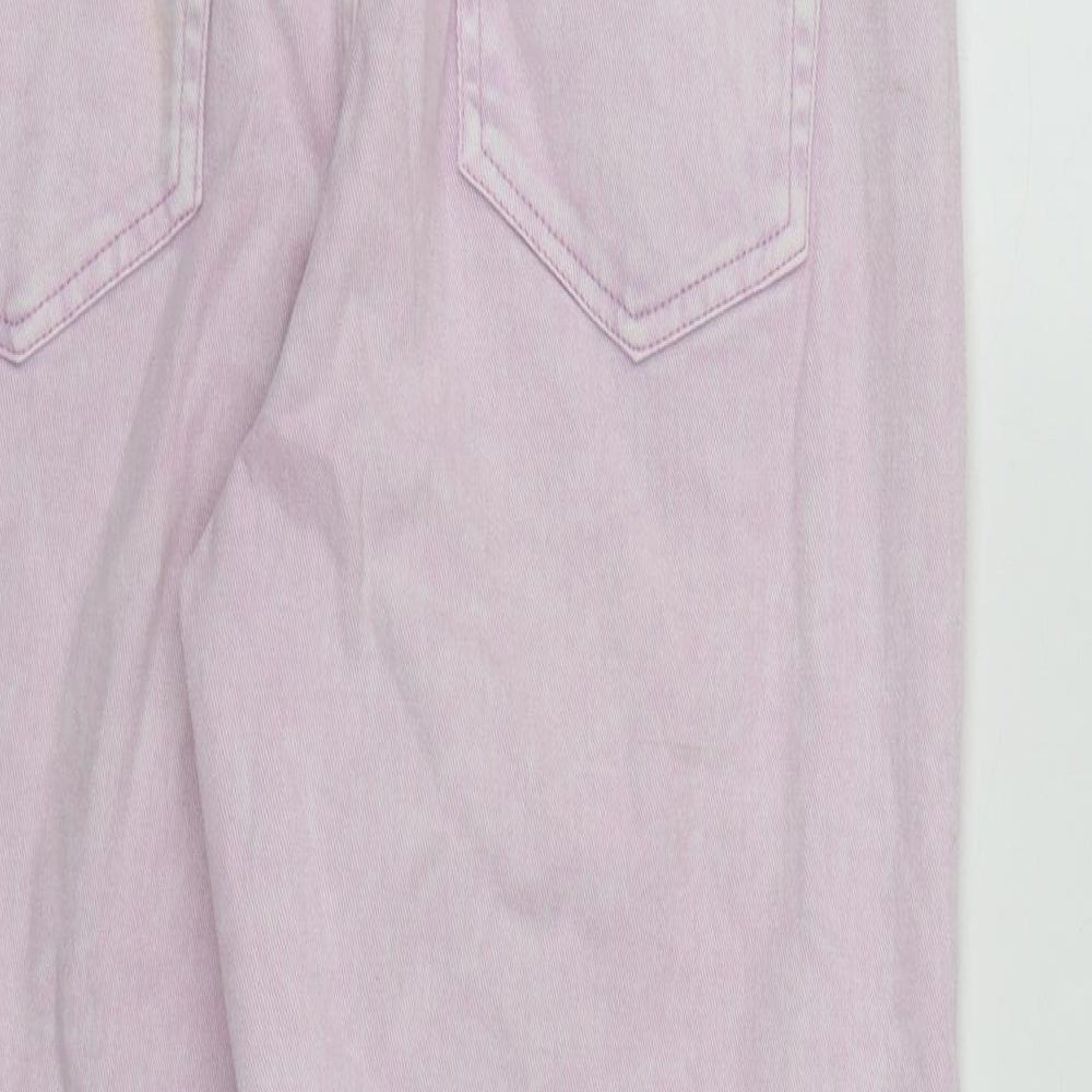 Garcia Womens Purple Cotton Straight Jeans Size 31 in L26 in Regular Zip