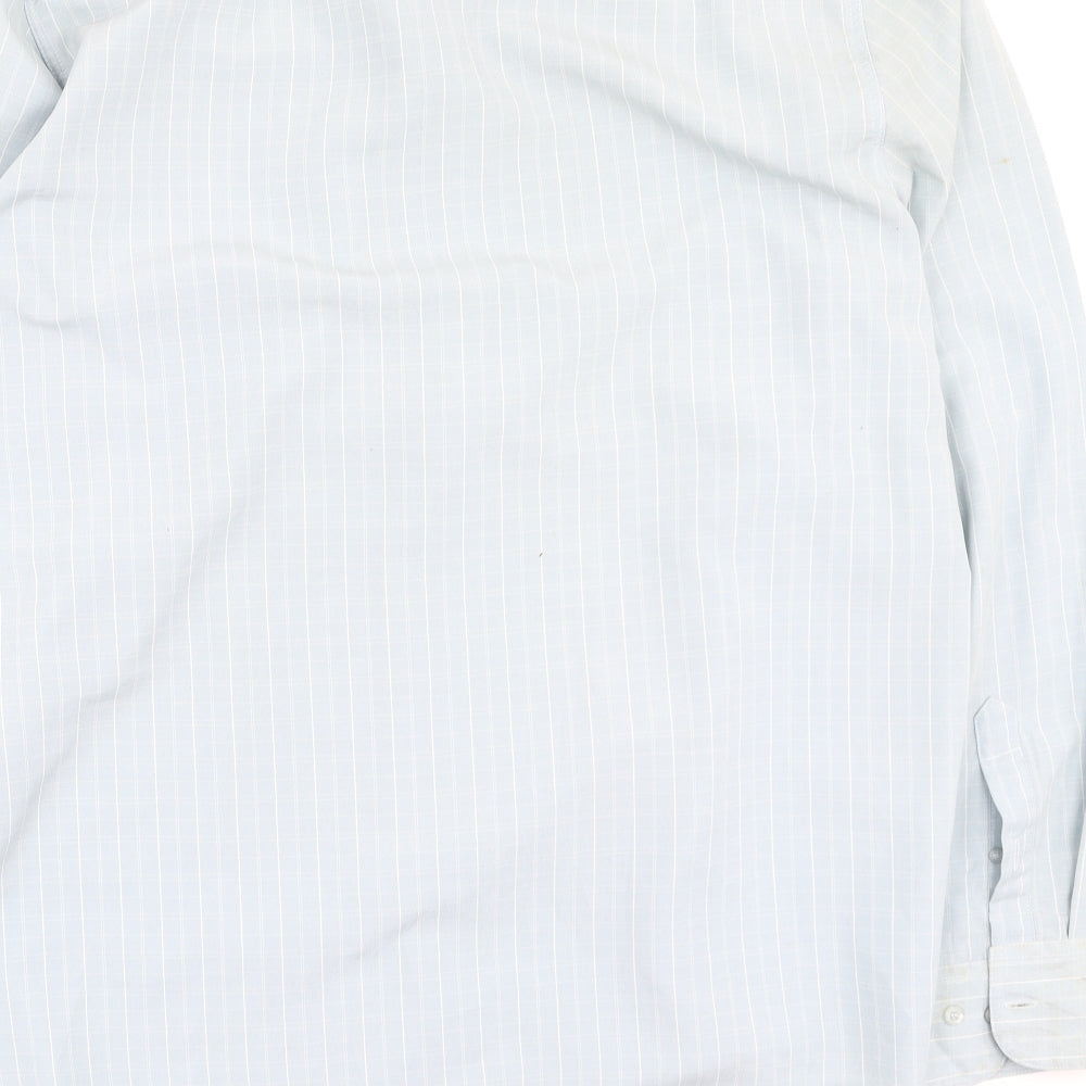 simon clare Mens Blue Polyester Polo Size 2XL Collared