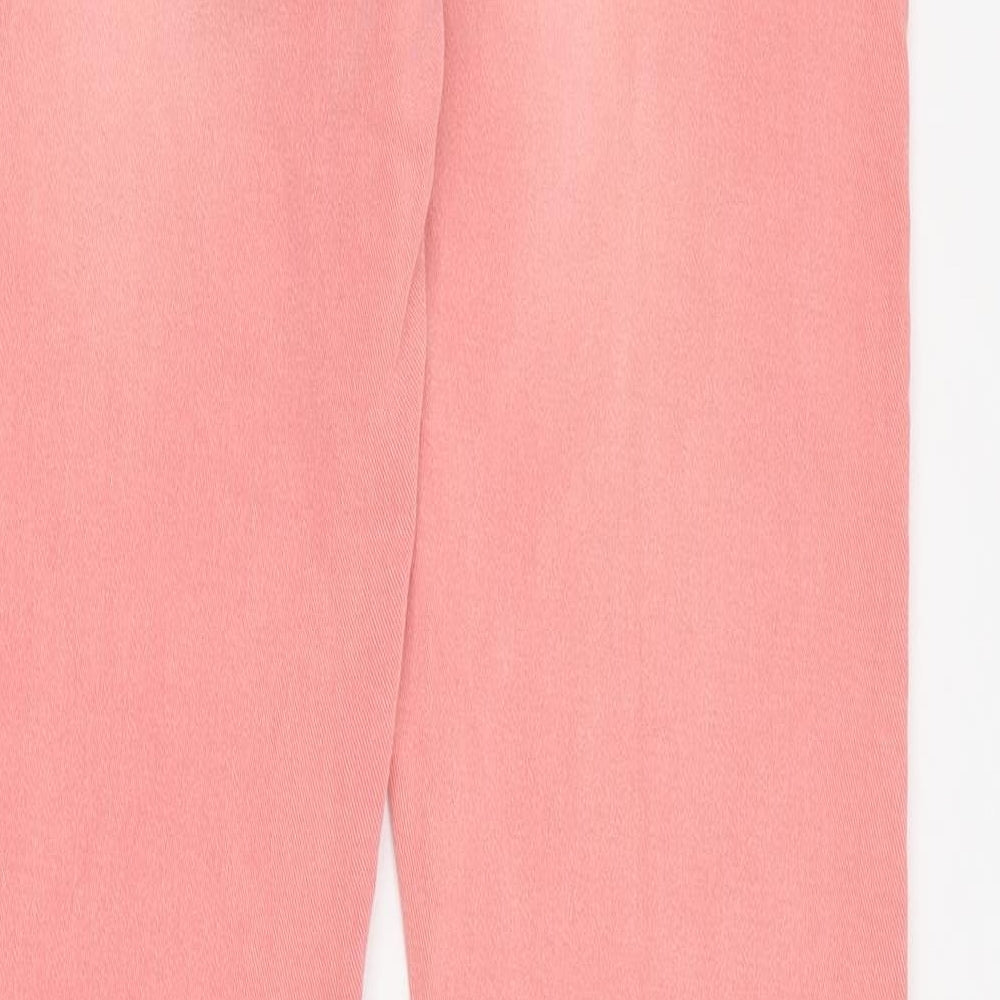 ASOS Womens Pink Cotton Skinny Jeans Size 8 L30 in Regular Zip