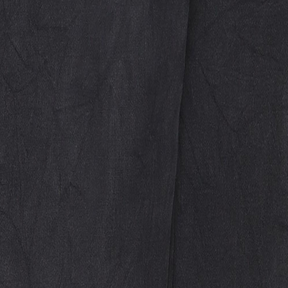 COver Womens Black Cotton Skinny Jeans Size 16 L29 in Regular Button
