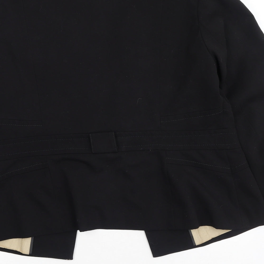 Dorothy Perkins Womens Black Jacket Size 14