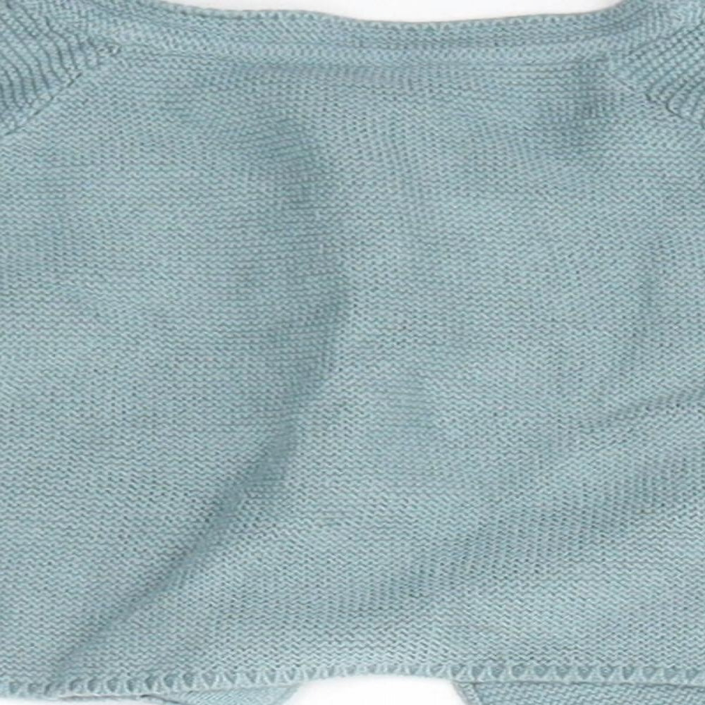 Disney Baby Girls Blue Cotton Cardigan Jumper Size 3-6 Months - Disney