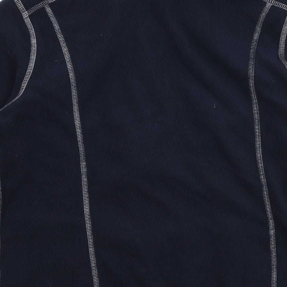 Collection Womens Blue Jacket Size 12 Zip