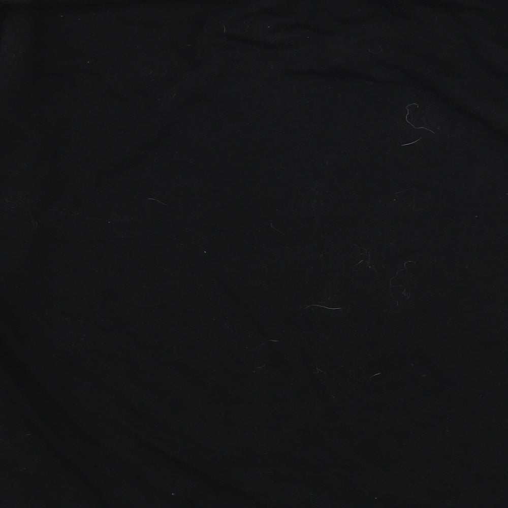 John Lewis Mens Black Acrylic Pullover Sweatshirt Size L