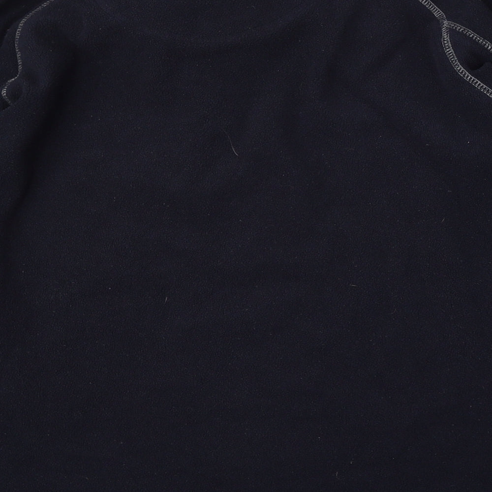 Granite Outdoors Womens Blue Polyester Pullover Sweatshirt Size 12 Zip