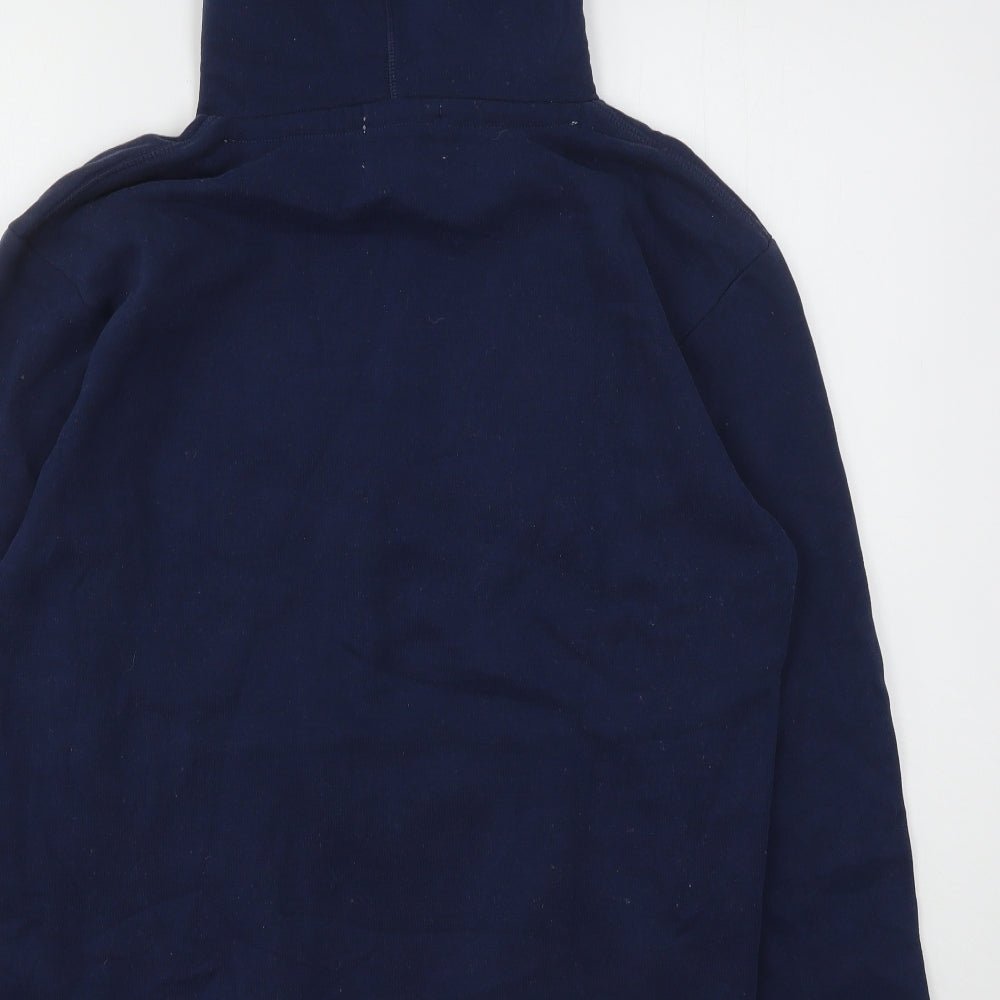 Voi Jeans Mens Blue Cotton Pullover Hoodie Size M