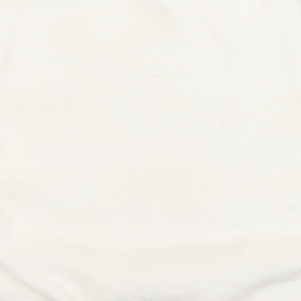 Angel Girls White Geometric Polyester Top Pyjama Top Size 4-5 Years - Love Heart