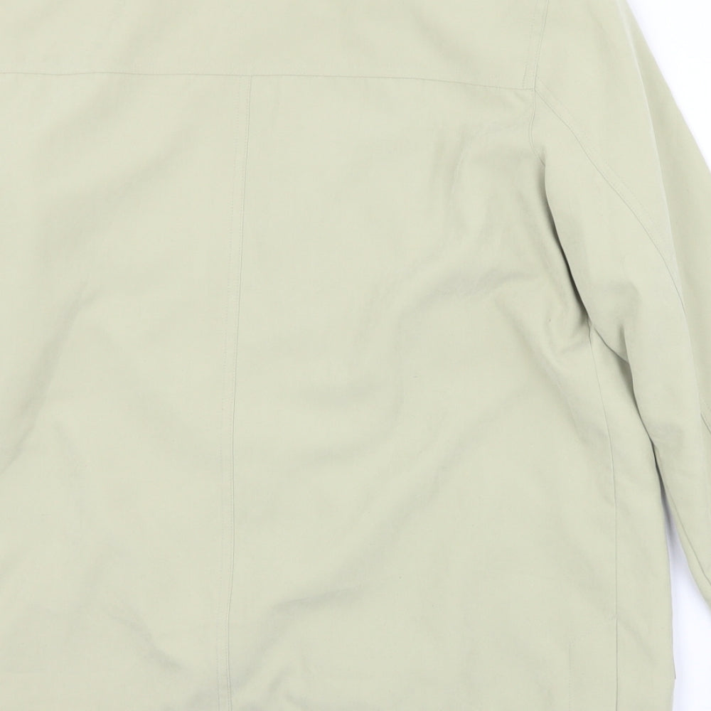 Micro Royale Womens Green Jacket Size 12 Button