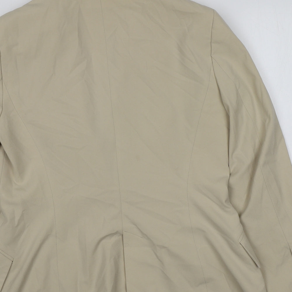 Zara Womens Beige Jacket Size 42