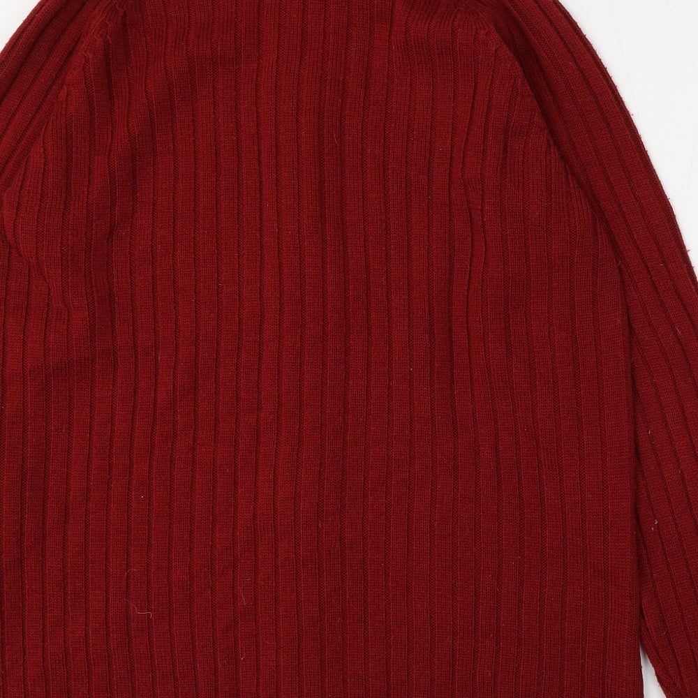 Classic Menswear Mens Red Jacket Size L Zip