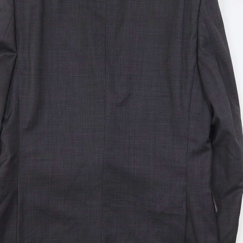 Marks and Spencer Mens Grey Wool Jacket Suit Jacket