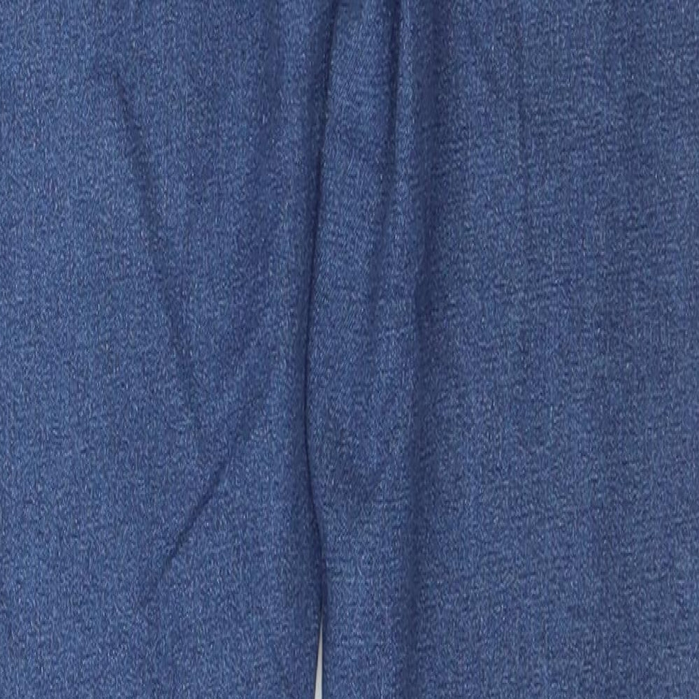 Denim & Co. Womens Blue Cotton Jegging Jeans Size 12 L29 in Slim Buckle