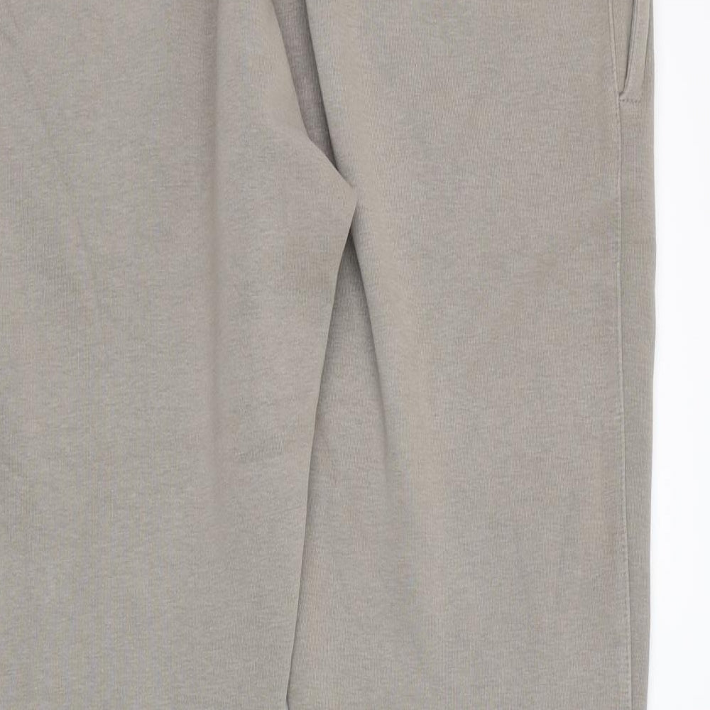 Northern Garms Mens Beige Polyester Jogger Trousers Size S L26 in Regular