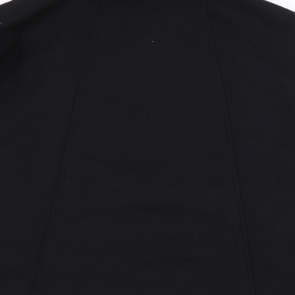 Evans Womens Black Jacket Blazer Size 16