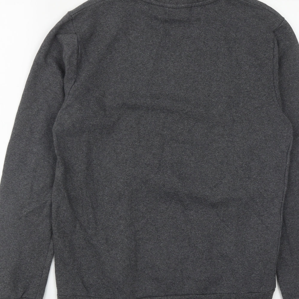 Priamrk Mens Grey Polyester Pullover Sweatshirt Size S - FORTNITE