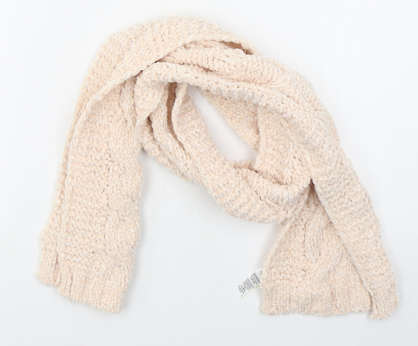 Marks and Spencer Womens Pink Polyester Scarf