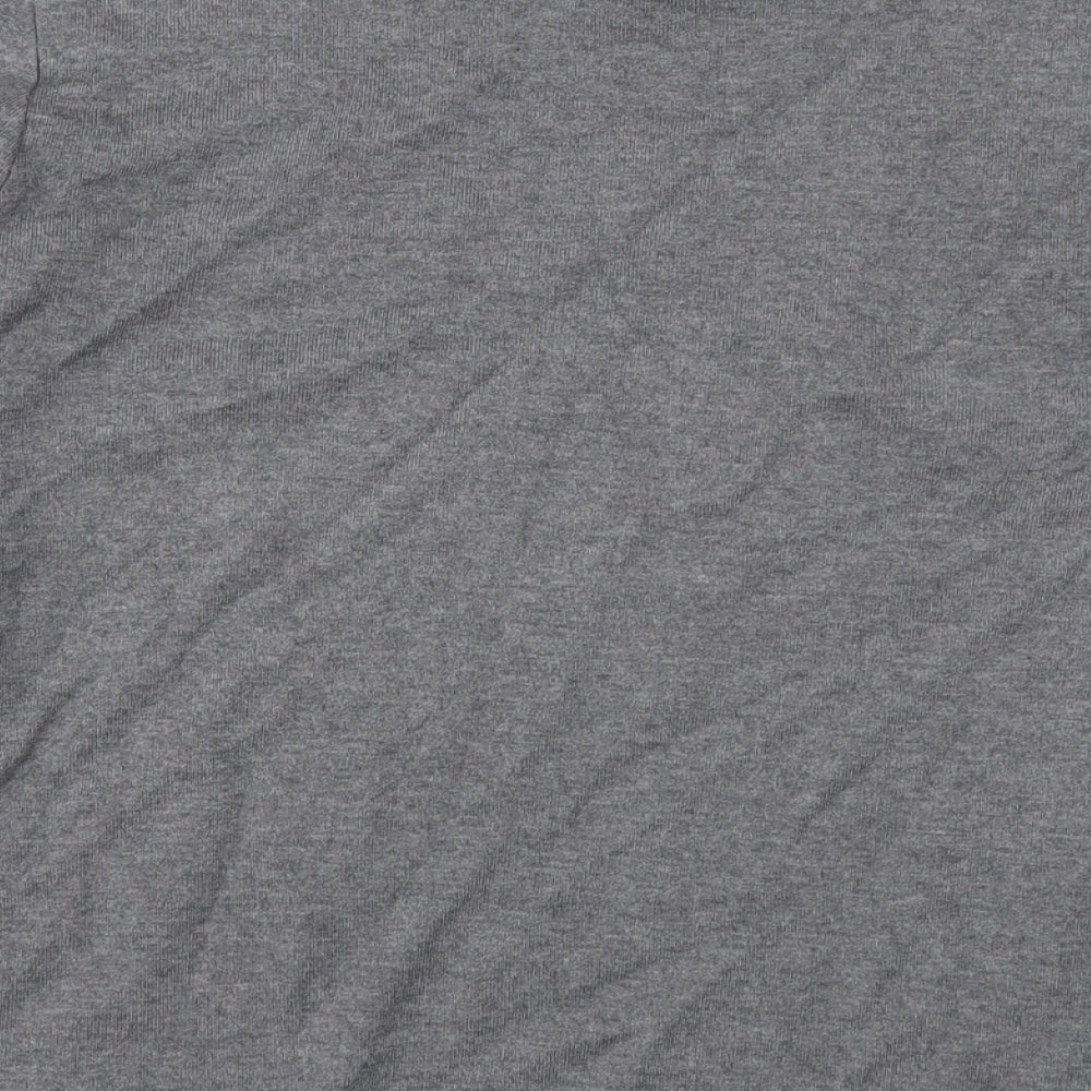 Le Comte Womens Grey Viscose Pullover Sweatshirt Size 16