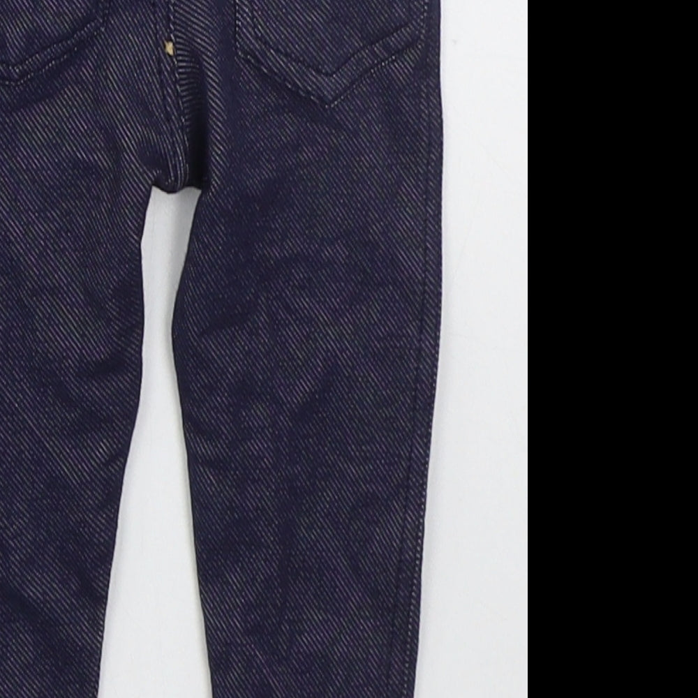 Dunnes Girls Blue Cotton Capri Jeans Size 9-12 Months - Jeggings