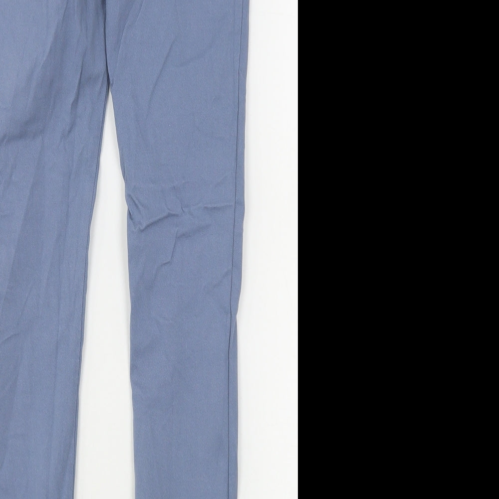 Pieces Womens Blue Viscose Skinny Jeans Size 28 in L31 in Regular