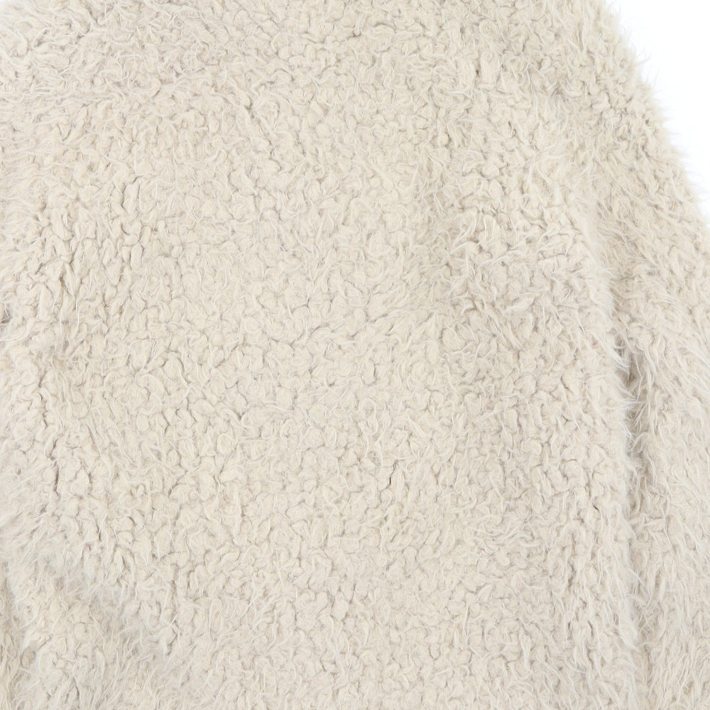 Primark Womens Beige Kimono Coatigan Size 10