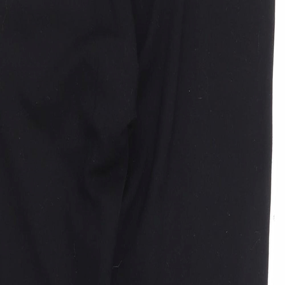 Marks and Spencer Womens Black Viscose Capri Leggings Size 8 L26 in