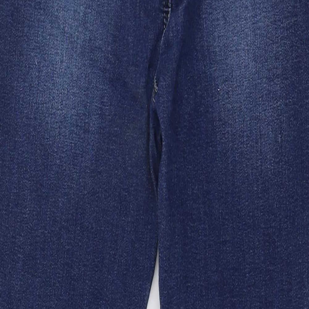 11 degrees Womens Blue Polyester Skinny Jeans Size 26 in L28 in Slim Zip