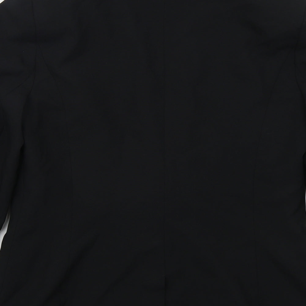 Shop Direct Womens Black Polyester Jacket Suit Jacket Size 12