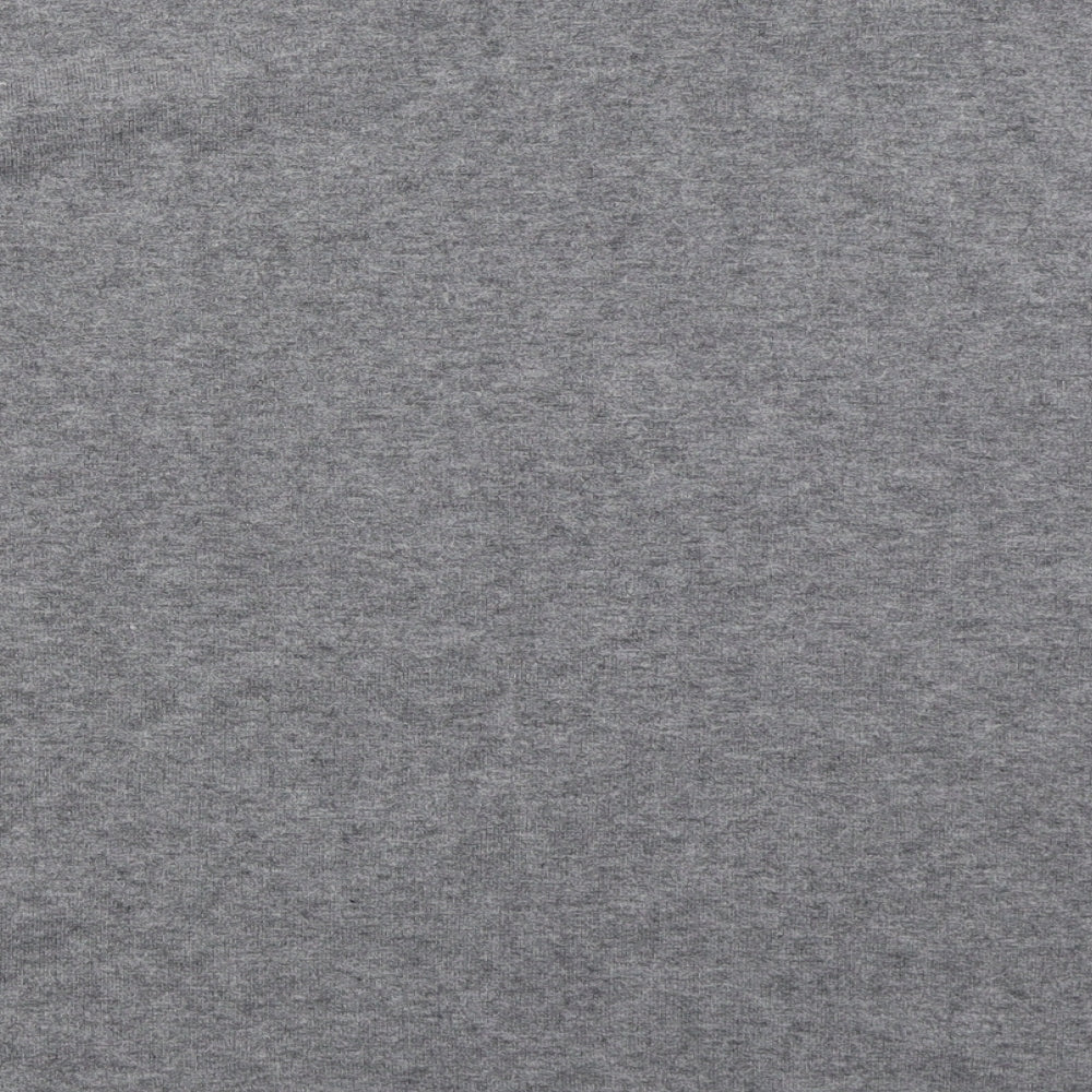 Casamia Womens Grey Round Neck Polyester Pullover Jumper Size L - Tiger