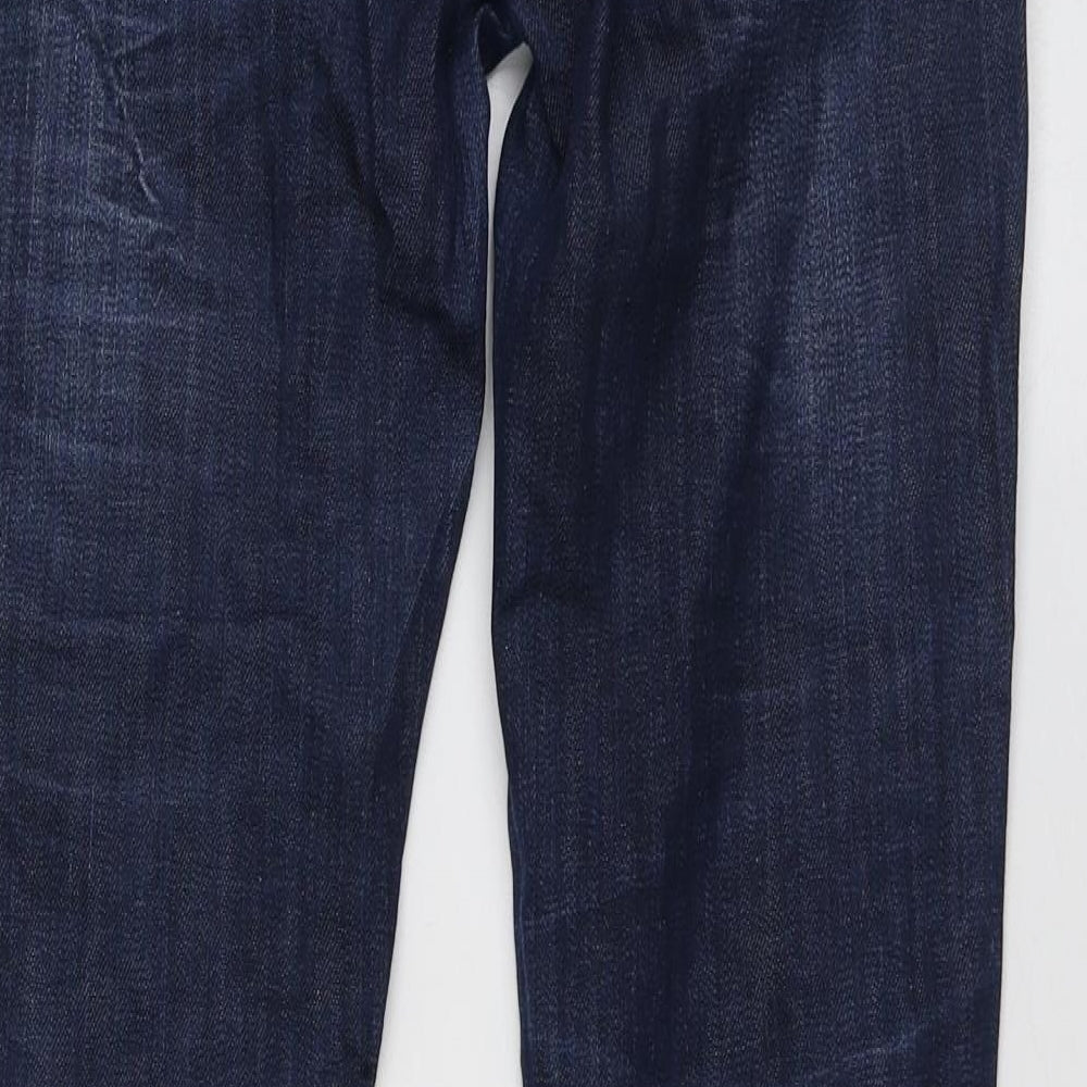 Baxter Womens Blue Cotton Skinny Jeans Size 28 L28 in Regular