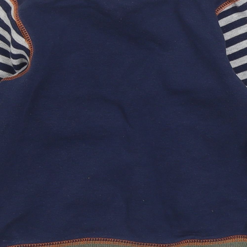 Geoge Boys Blue 100% Cotton Pullover Jumper Size 12-18 Months Pullover - Looney Tunes