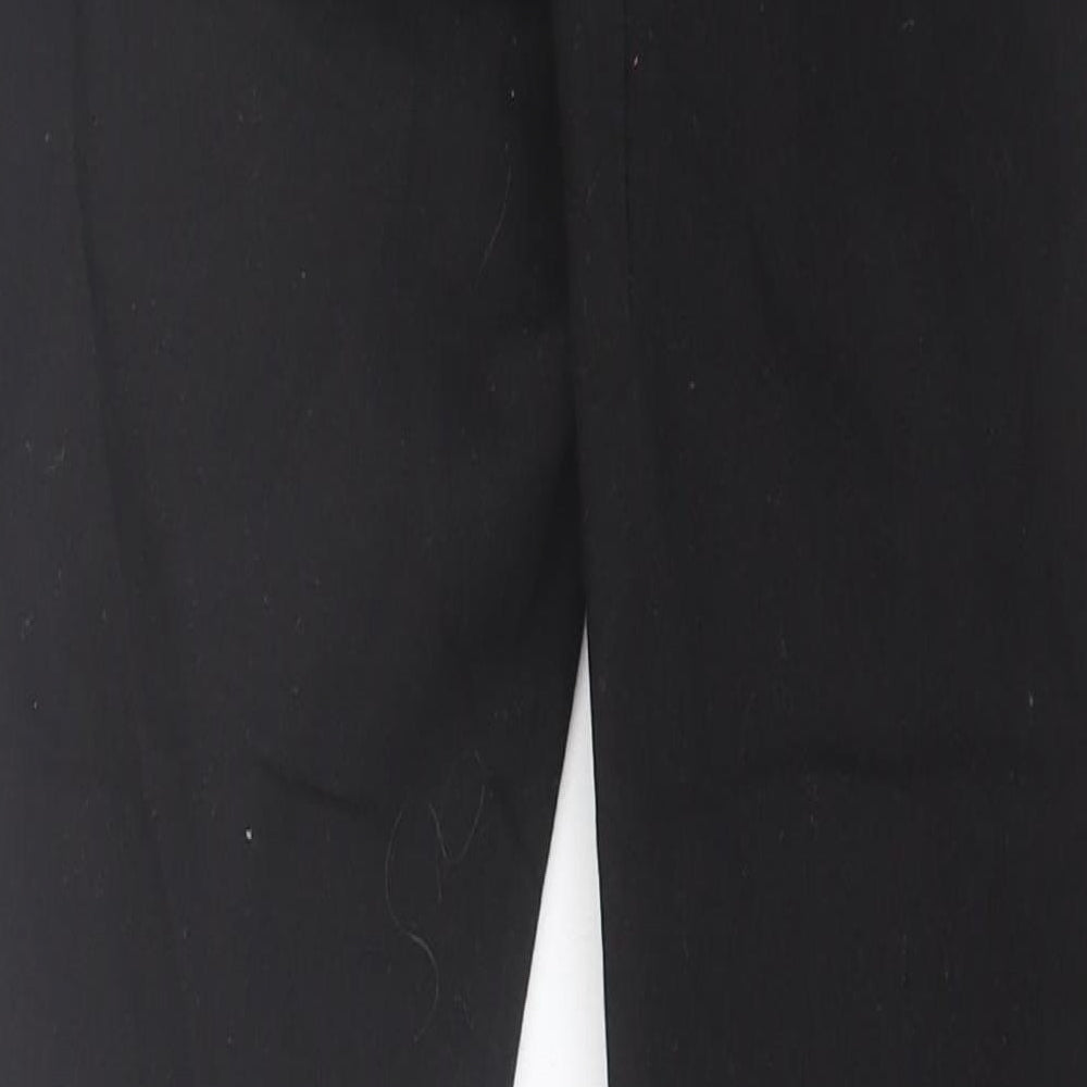 ASOS Womens Black Cotton Jegging Trousers Size 8 L28 in Regular