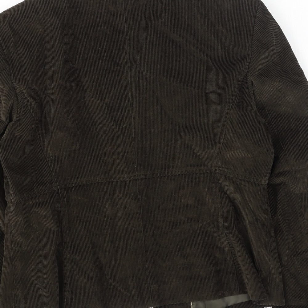 Marks and Spencer Womens Green Jacket Coatigan Size 14