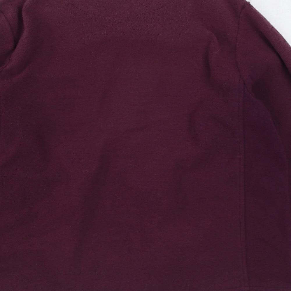 Regatta Womens Purple Jacket Size L Zip