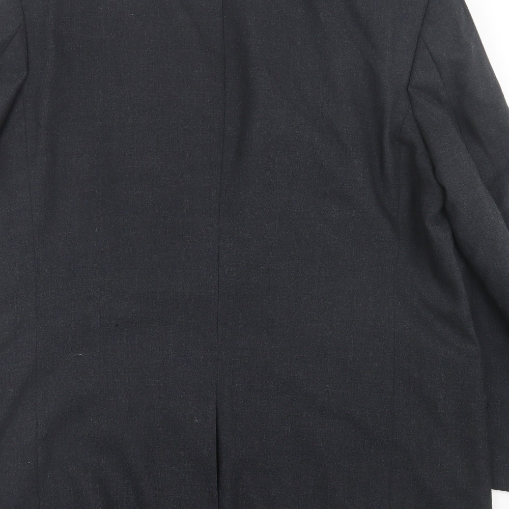 Marks and Spencer Mens Blue Polyester Jacket Suit Jacket Size 38