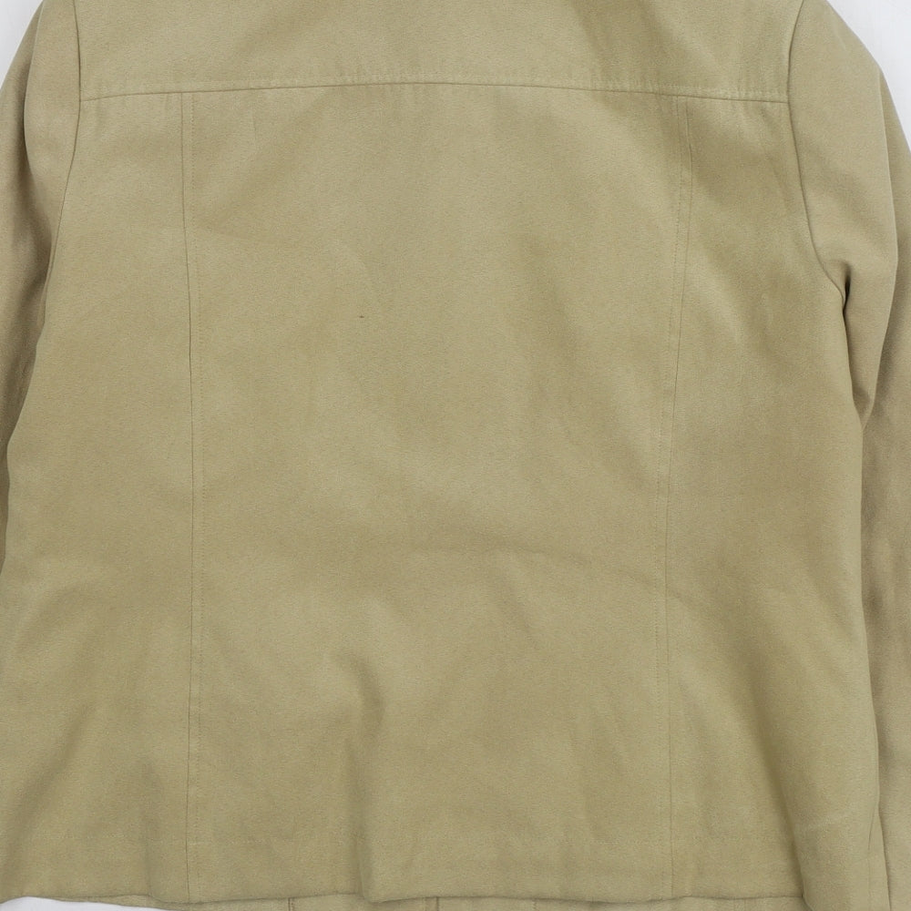 Jumper Womens Green Jacket Size 14